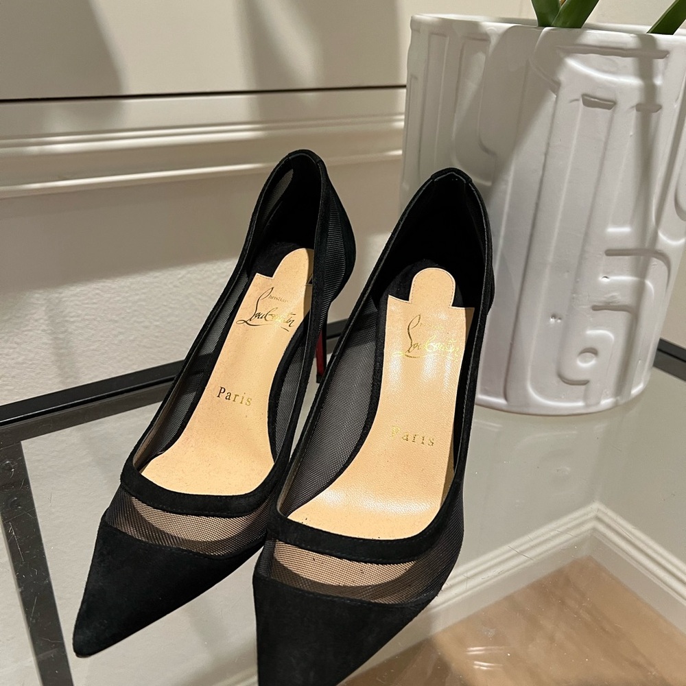 Christian Louboutin Black Heels Classic Pumps